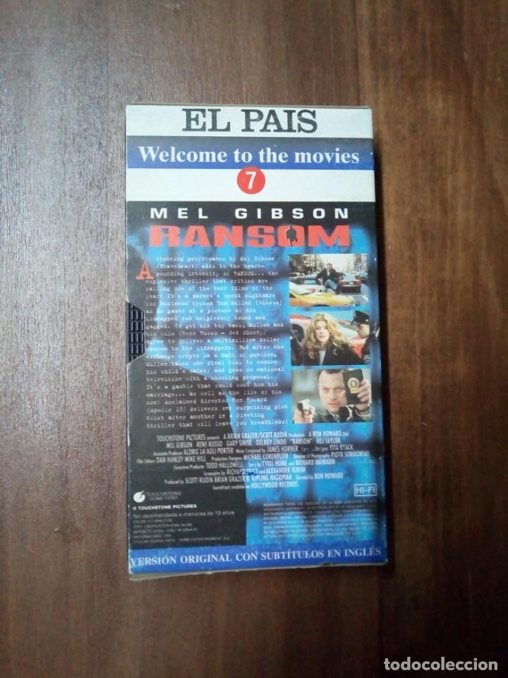 Cine: RANSOM - VHS - Ron Howard - Foto 2