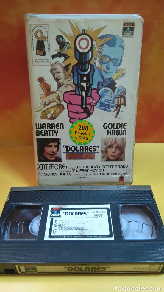 Cine: DOLARES - VHS - Foto 1