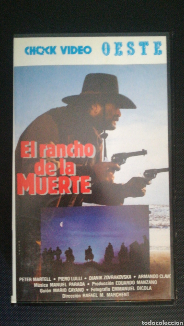 Kino: EL RANCHO DE LA MUERTE. VHS.