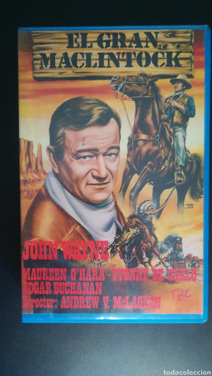 Cine: EL GRAN MACLINTOCK. JOHN WAYNE. VHS. - Foto 1