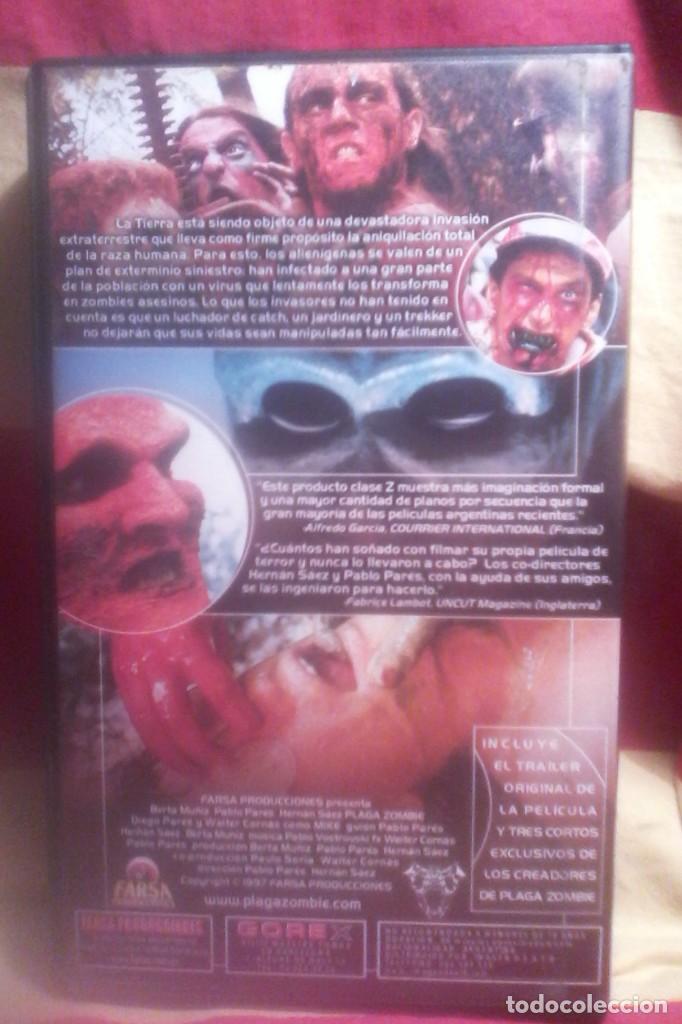 Cine: PLAGA ZOMBIE - VHS. - Foto 2