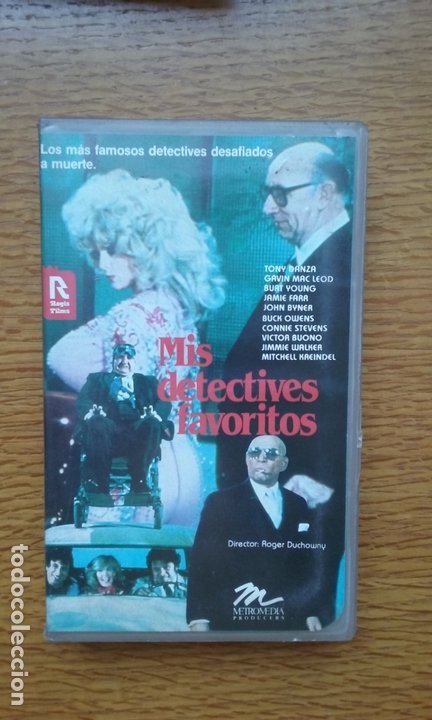 Mis Detectives Favoritos Comprar Peliculas De Cine Vhs En Todocoleccion