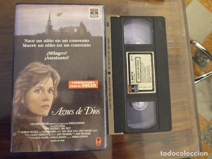 agnes de dios - norman jewison - jane fonda , a - Comprar Películas de cine  VHS en todocoleccion - 174467625