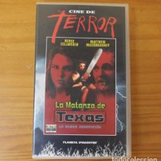 Cine: LA MATANZA DE TEXAS LA NUEVA GENERACION. VIDEO VHS PELICULA TERROR RENNE ZELLWEGER