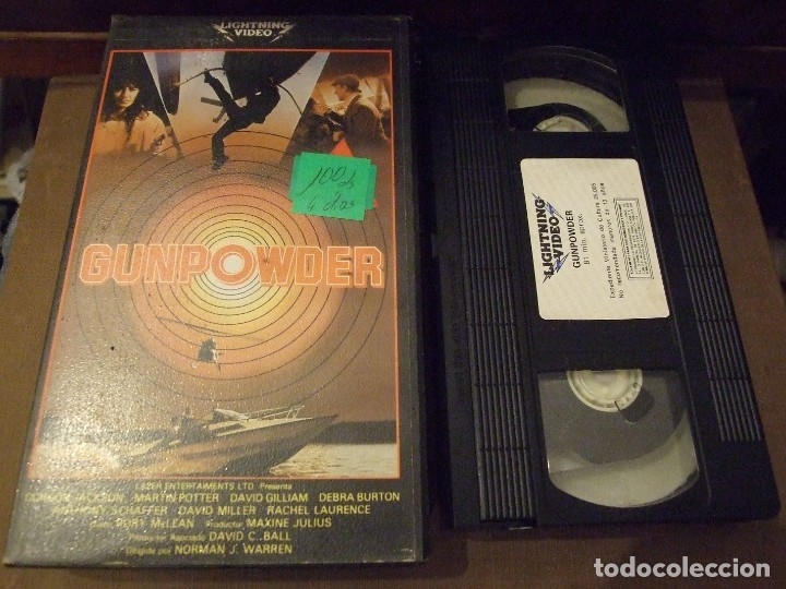 Gunpower [VHS] – Actionfilm-Klassiker Auf VHS-Kassette, Sammlerstück Für Filmfans