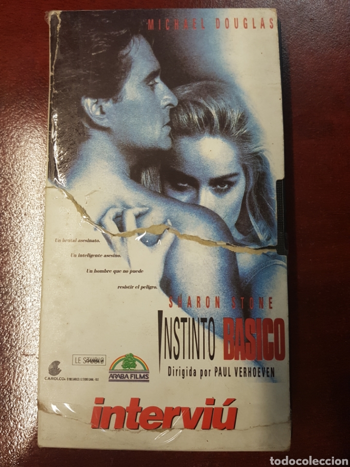 Cine: Instinto Basico VHS - Foto 1