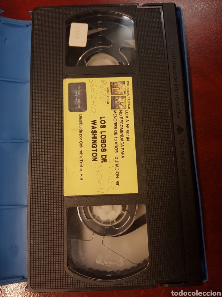 Cinema: Los lobos de washington vhs