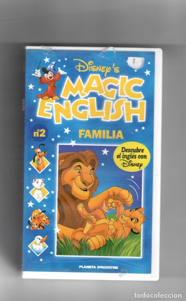 magic english - familia disney's - vhs , segund - Buy VHS movies on  todocoleccion