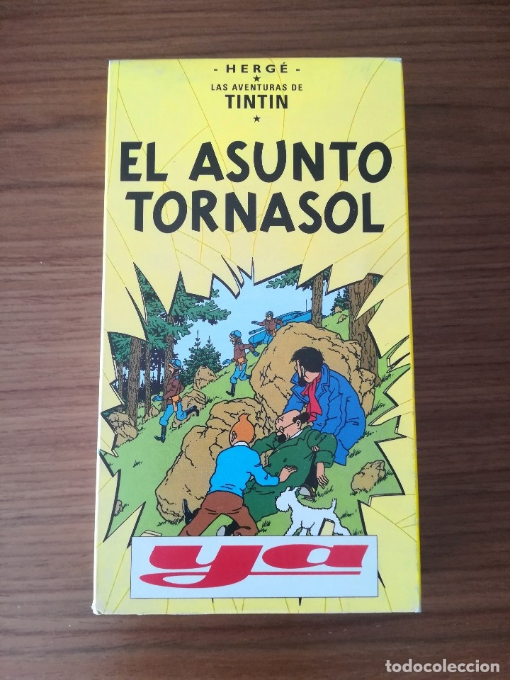Cine: LAS AVENTURAS DE TINTIN - EL ASUNTO TORNASOL. PERIODICO YA. VHS COLECCIONISTAS