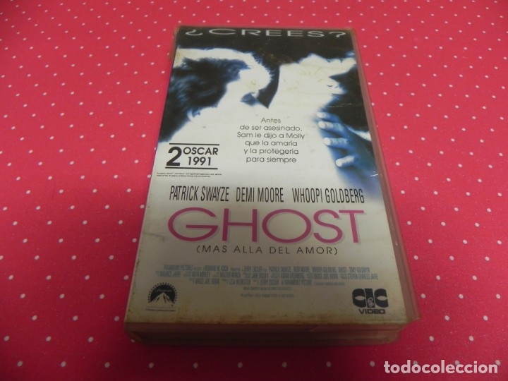Cine: VHS- GHOST- PATRICK SWAYZE DEMI MOORE - Foto 1