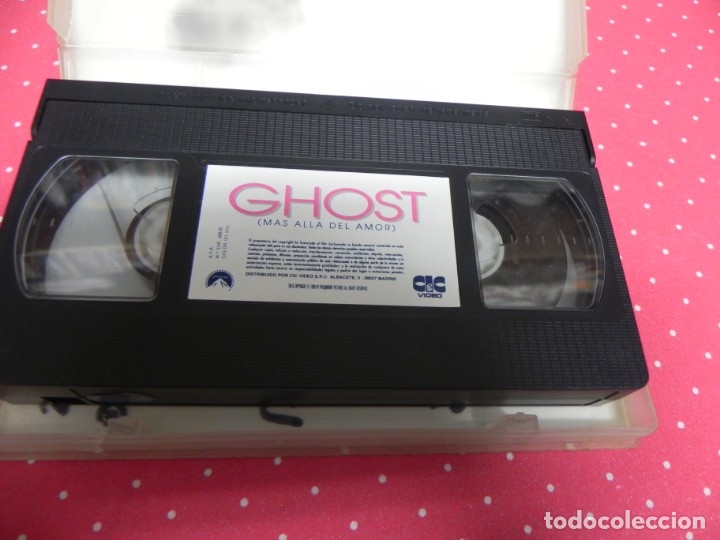 Cine: VHS- GHOST- PATRICK SWAYZE DEMI MOORE - Foto 3