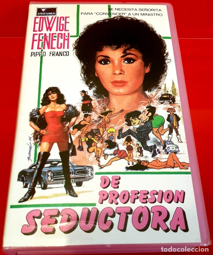 DE PROFESION SEDUCTORA.EDWIGE FENECH - SEXI ITALIANADA (Cine - Películas - VHS)