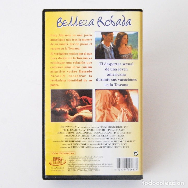Cine: BELLEZA ROBADA - VHS - Foto 2