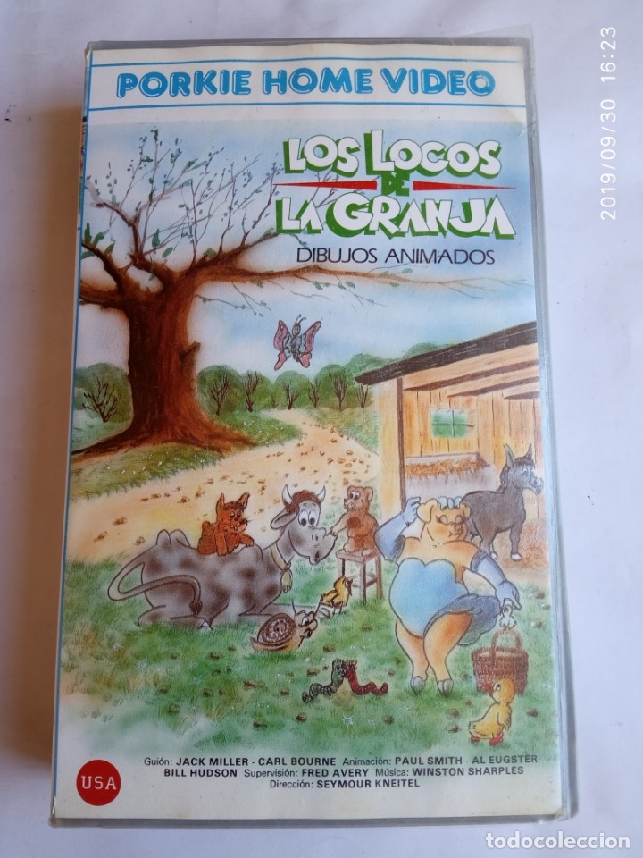 Cinema: VHS - LOS LOCOS LA GRANJA - ANIMACION, DIBUJOS ANIMADOS
