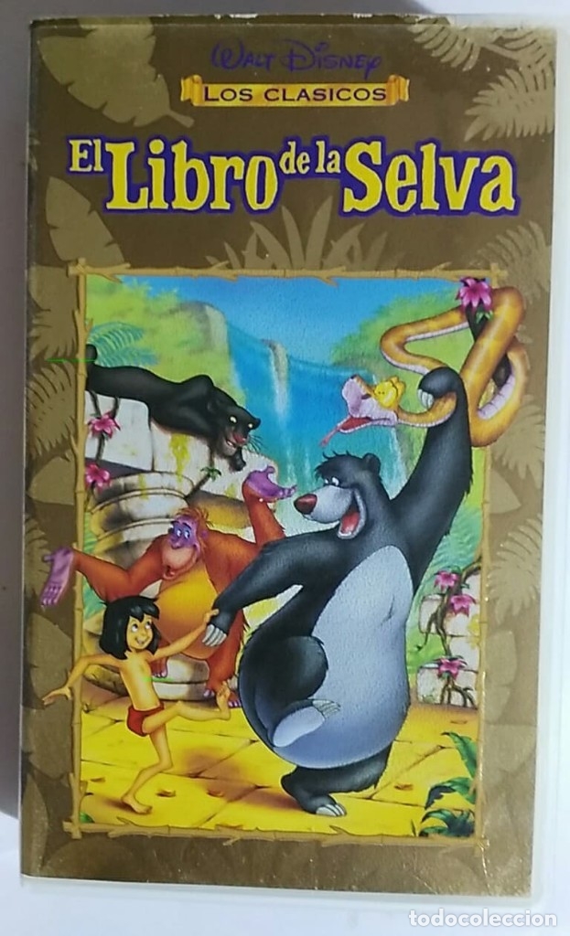 El Libro De La Selva Vhs Los Clasicos Walt D Comprar Películas De