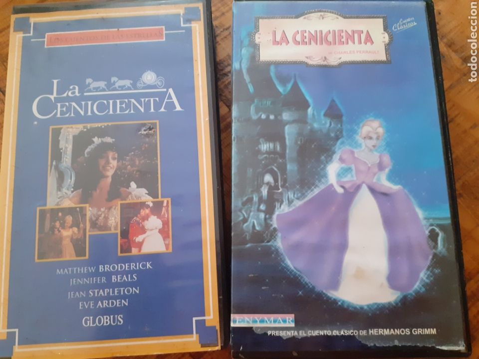 Cine: LOTE 2 VHS CENICIENTA - Foto 1