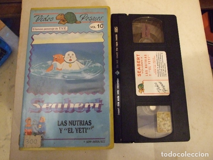 Cine: SEABERT VOL. 10 - LAS NUTRIAS Y EL YETI - TRAVELLING 1989 TRASERA EN MAL ESTADO