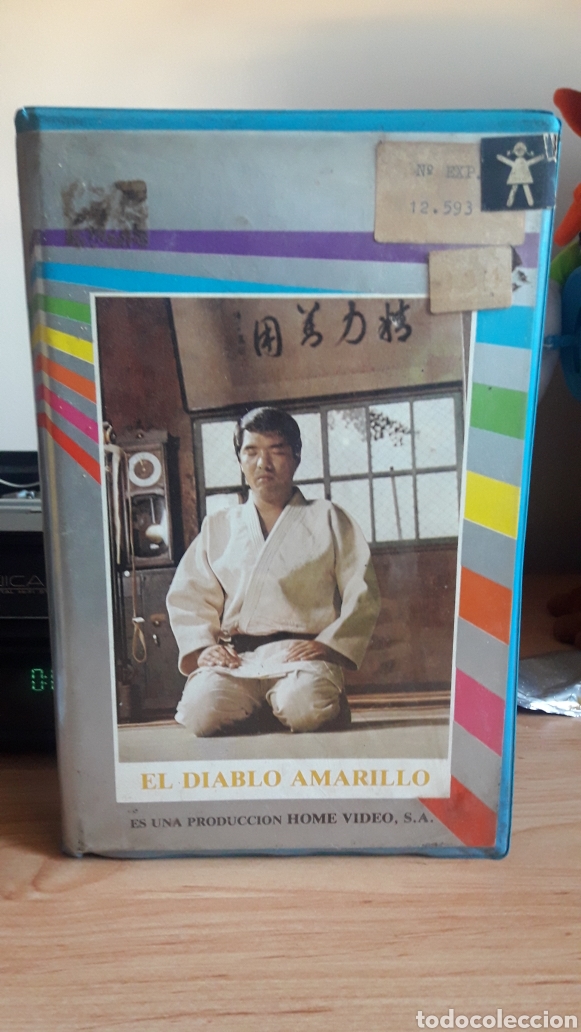 Cine: El Diablo Amarillo Vhs Kung Fu Rareza Ver Descripci&oacute;n