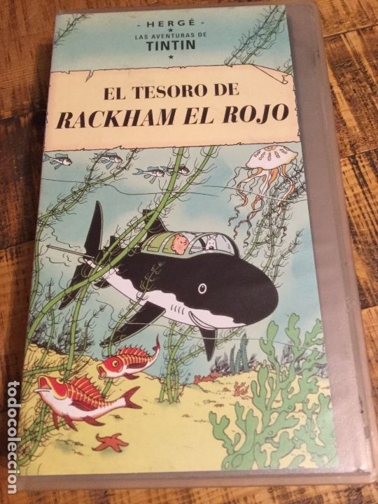 Cine: PELICULA VHS-EL TESORO DE RACKHAM EL ROJO-LAS AVENTURAS DE TINT&Iacute;N