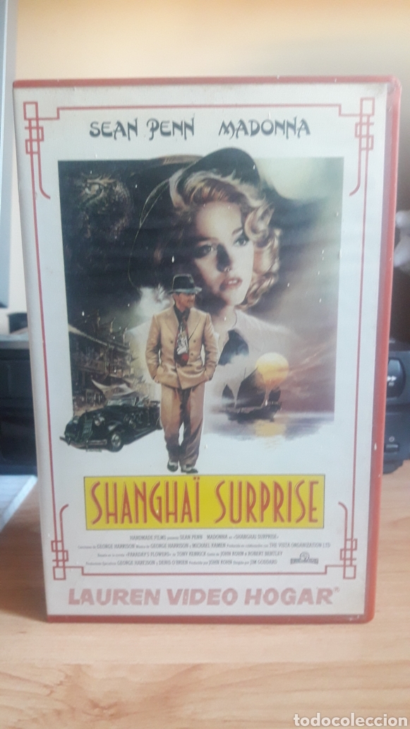 Cine: Shanghai Surprise Vhs Madonna Sean Penn