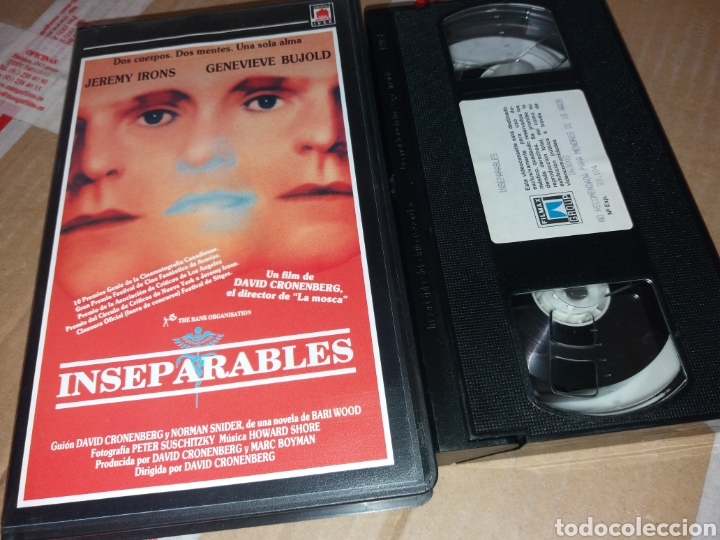 Cine: Inseparables- vhs- david cronenberg - Foto 1