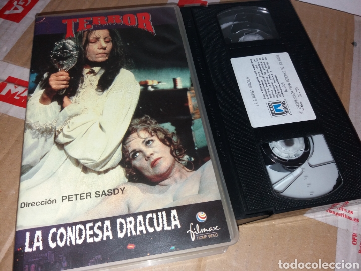 Cine: La condesa dracula- vhs - Terror