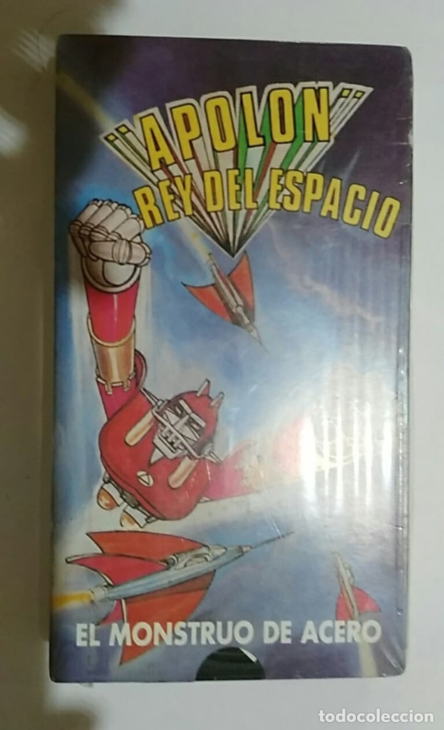 Cine: VHS PRECINTADO APOLON REY DEL ESPACIO / EL MONSTRUO DE ACERO