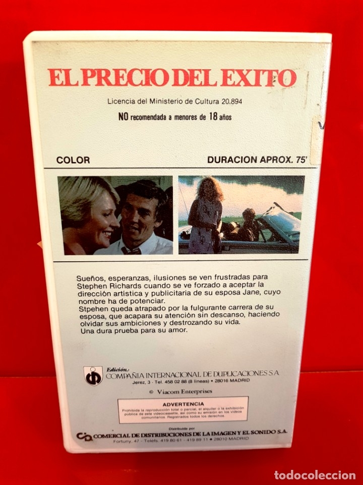 Cine: EL PRECIO DEL EXITO - JOHN EVANS - Foto 2