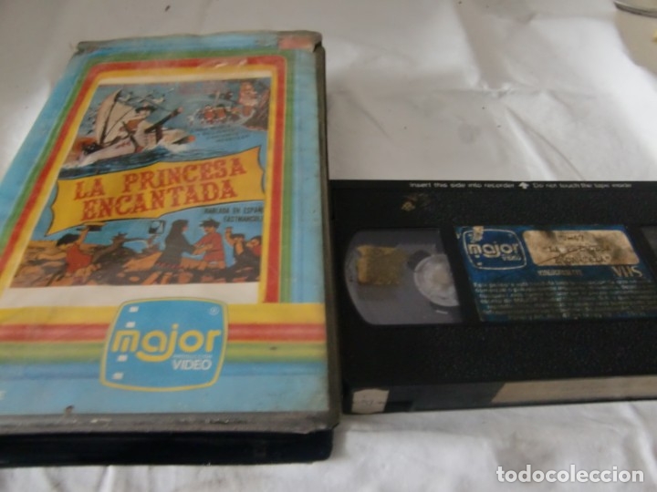 Cine: VHS ORIGINAL / LA PRINCESA ENCANTADA - Foto 1