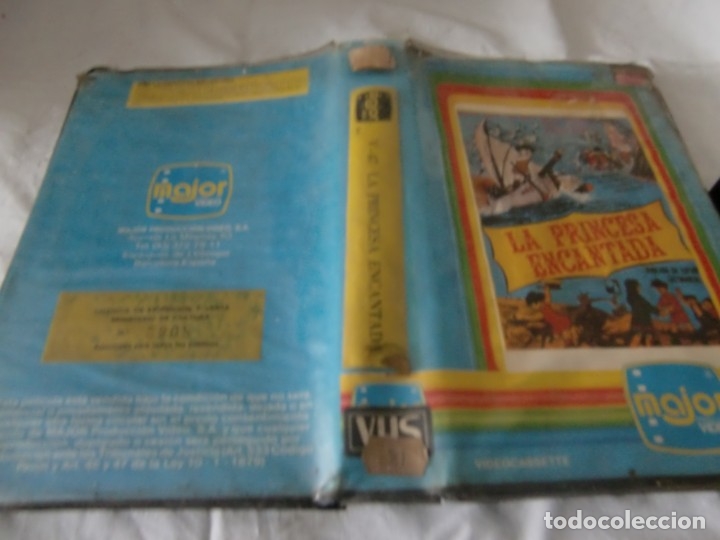 Cine: VHS ORIGINAL / LA PRINCESA ENCANTADA - Foto 3