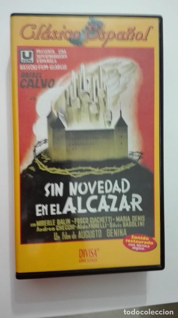 Cine: VIDEO PELICULA GUERRA CIVIL: SIN NOVEDAD EN EL ALCAZAR. DE DIVISA