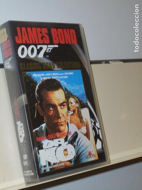 Cine: JAMES BOND 007 CONTRA EL DR. NO SEAN CONNERY - VIDEO VHS