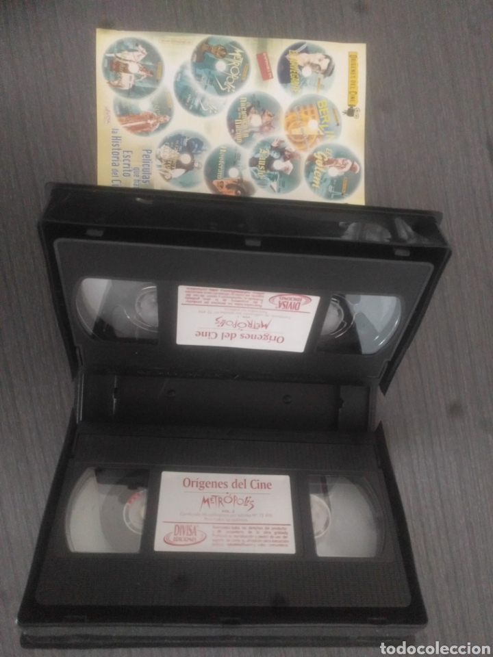 Cine: METROPOLIS FRITZ LANG 2 VHS - Foto 3