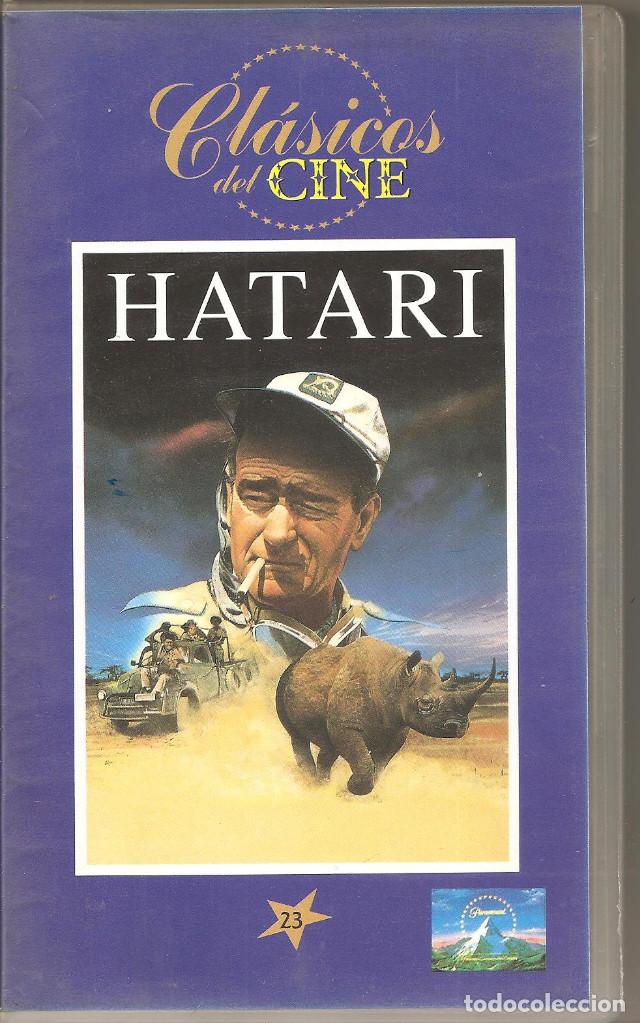 Cine: HATARI. JOHN WAYNE. VHS - Foto 1