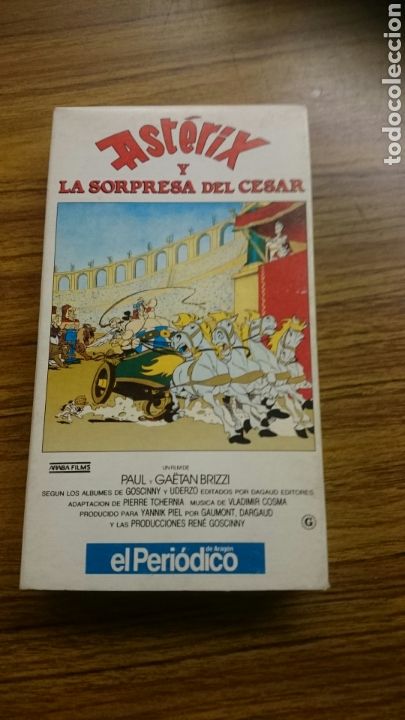 Cine: VHS Asterix y la sorpresa del Cesar - Foto 1
