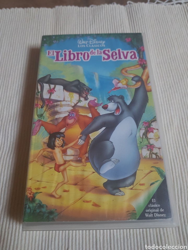 Cine: El libro de la selva VHS - Foto 1