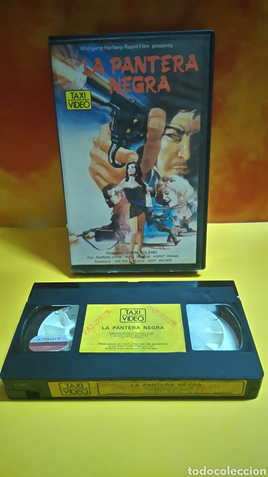 Cine: LA PANTERA NEGRA - VHS - Foto 1