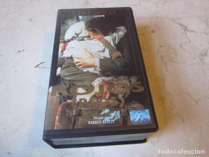 Cinema: WARREN BEATTY - ROJOS (REDS) - 2 VHS - PARAMOUNT 1990
