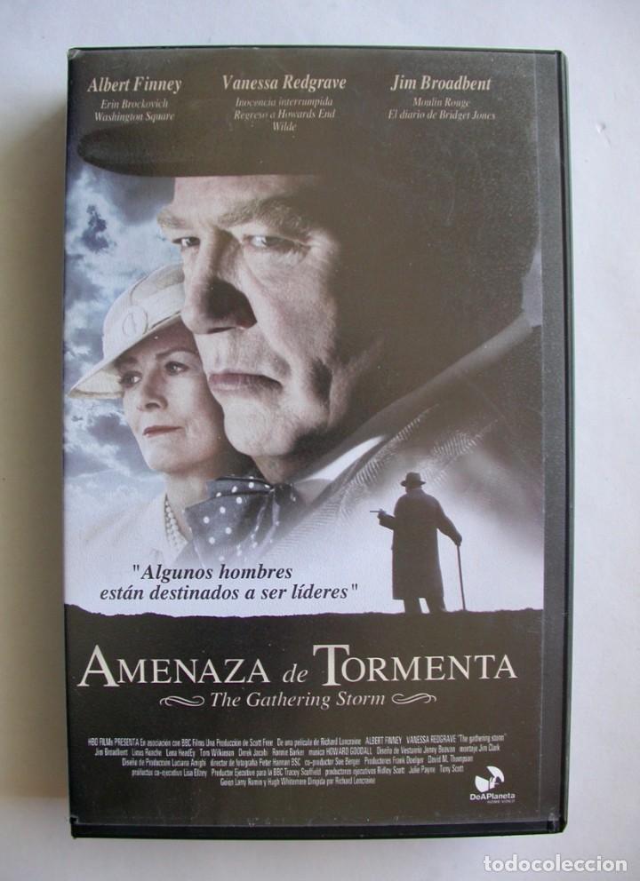 Kino: AMENAZA DE TORMENTA - A. FINNEY, V. REDGRAVE, J. BROADBENT - MUY BUEN VISIONADO - VHS