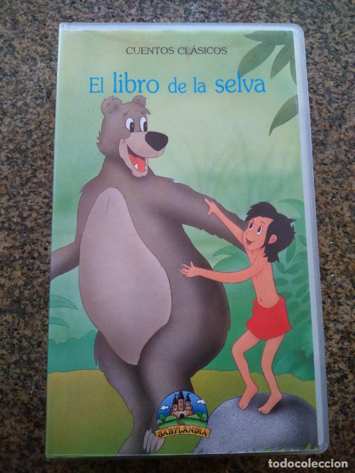 Vhs El Libro De La Selva Comprar Películas De Cine Vhs En