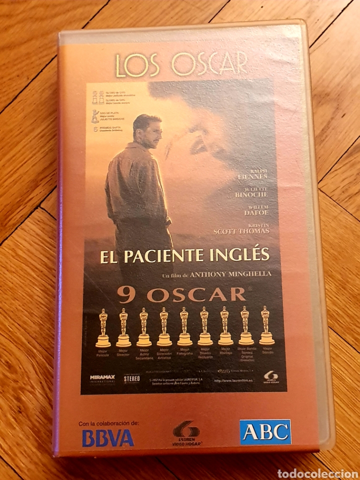 Cine: EL PACIENTE INGL&Eacute;S Pel&iacute;cula&nbsp;VHS - Foto 1