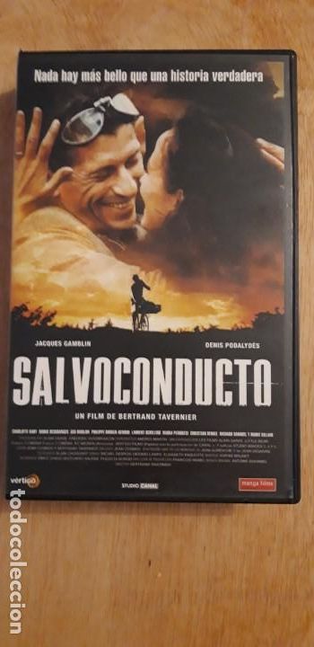 Cine: 1 VIDEO VHS DE ** SALVOCONDUCTO . BERNARD TAVERNIER ** 2001 MANGA FILMS SIN REVISAR
