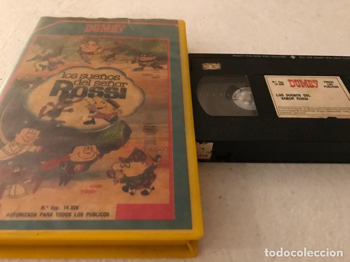 Cine: VHS ORIGINAL / LOS SUE&Ntilde;OS DEL SE&Ntilde;OR ROSSI