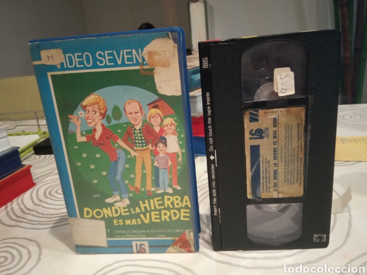 Vhs Donde La Hierba Es Mas Verde Carol Burn Vendido En Venta Directa 192397761