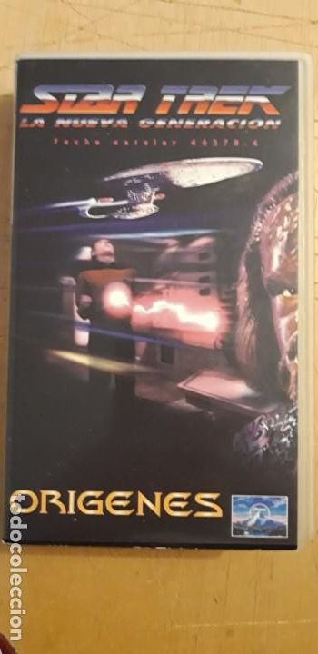 Cine: 1 VIDEO VHS  DE **  ORIGENES   STAR TREK LA NUEVA GENERACI&Oacute;N **  1998 PARAMOUNT SIN REVISAR