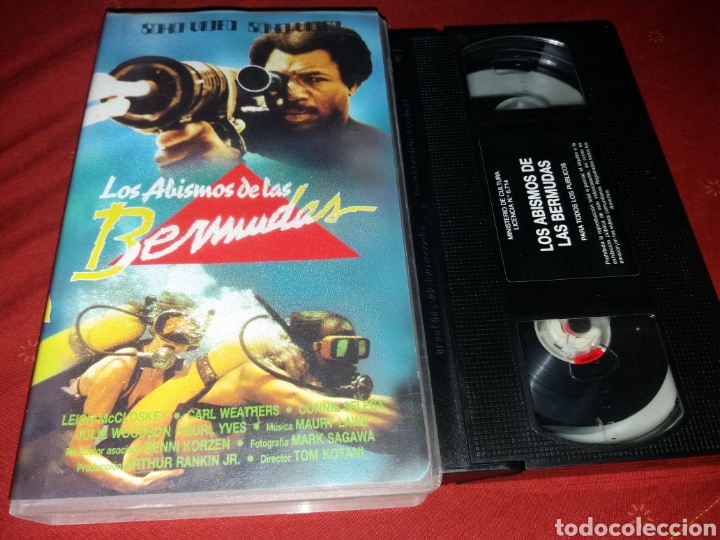 Cine: Los abismos de las bermudas- vhs- rareza fantastica- Tsugunobu Kotani 1978