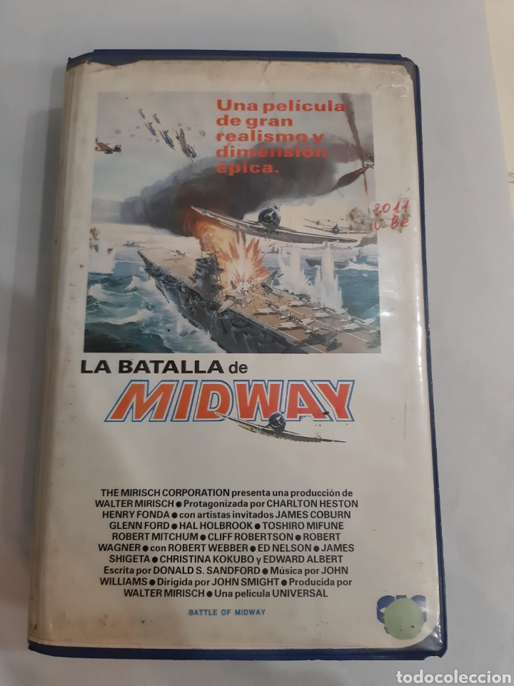 Kino: 1976 vhs La batalla de Midway universal