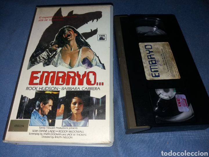 embryo- la criatura infernal (1976) - vhs- barb - Buy VHS movies on  todocoleccion