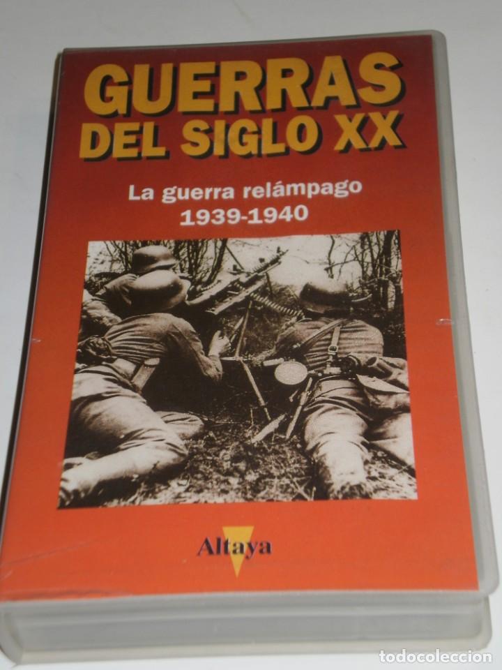 Cine: COLECCION ALTAYA, GUERRAS DEL SIGLO XX * LA GUERRA RELAMPAGO 1939-1940* VHS N&ordm; 10 . A&Ntilde;O 1993