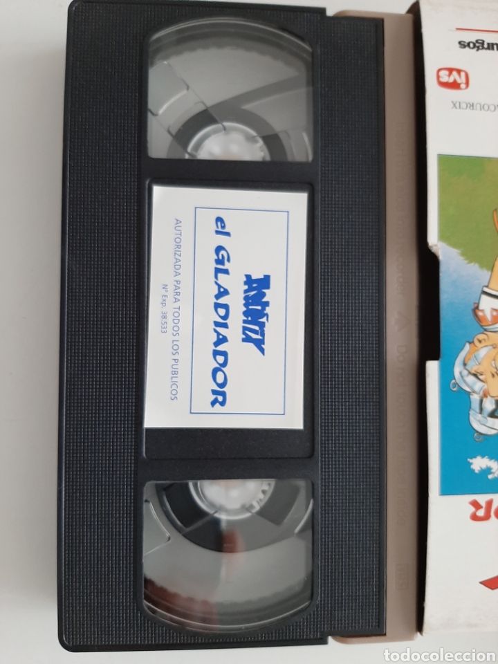 Cine: 3 PELICULAS VHS ASTERIX - Foto 4